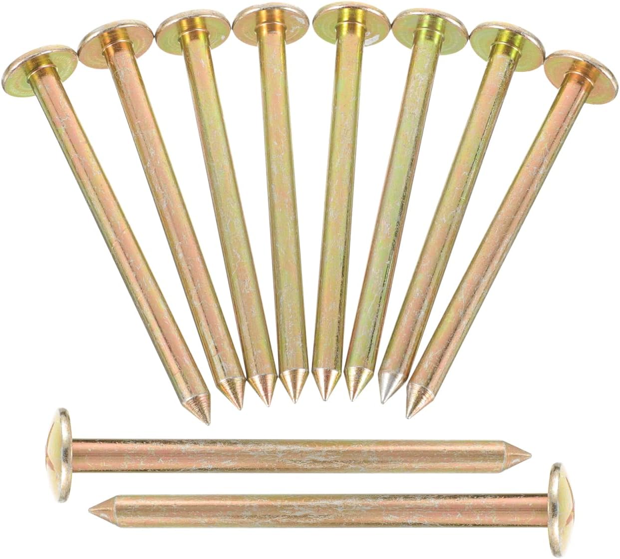 10 X Edelstahl-vermessungsnägel Für Fassadenverkleidungen, 10 Cm