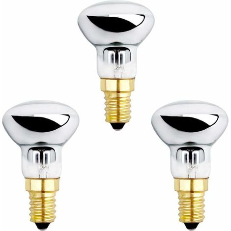 E14 R39 25w Glühbirne Für Lavalampe, Dimmbar, Warmweiß 2600k, 250lm, Kleine Reflektorbirne Für Heizstrahler Wie Blasenlampen, Raketenlampen Und Paillettenlampen, 3er-set