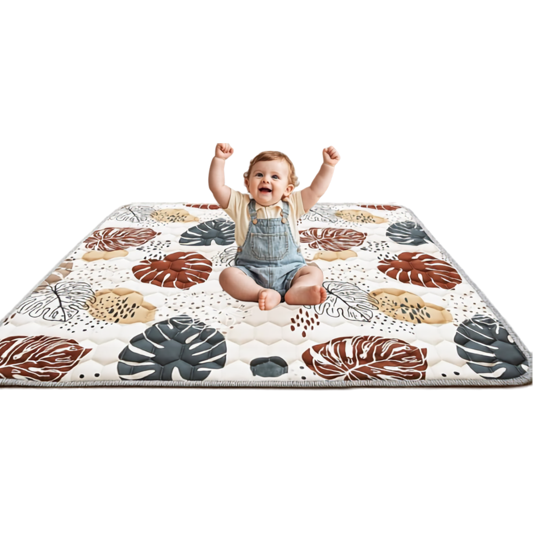 Faltbare, Rutschfeste Krabbelmatte Für Babys, 150 X 180 Cm