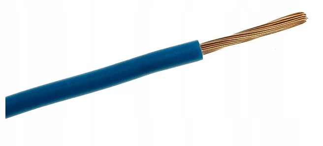 Elektrokabel Lgy 1x1,5 Blau 10m
