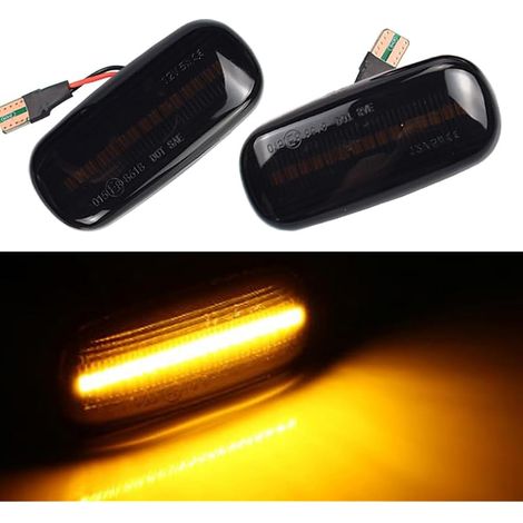 Zweiteiliges Led-tagfahrlicht, Dynamische Gelbe Seitenblinker, Kompatibel Mit Audi A3 S3 8p, A4 S4 Rs4 B6 B7, A6 S6 Rs6, C5 C7