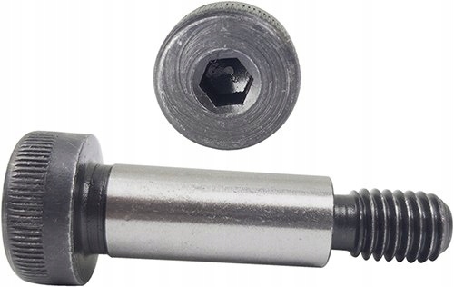 M6/8x80 Schulterschraube, Zylinderkopf, Iso 7379, 50 Stück.