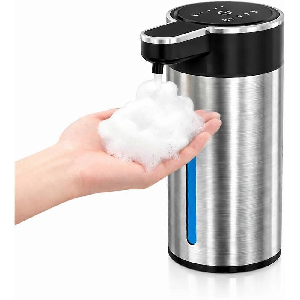 Automatischer Schaumseifenspender, Berührungslos, Aus Edelstahl 304, Usb-aufladbar, 400 Ml (13,5 Oz)