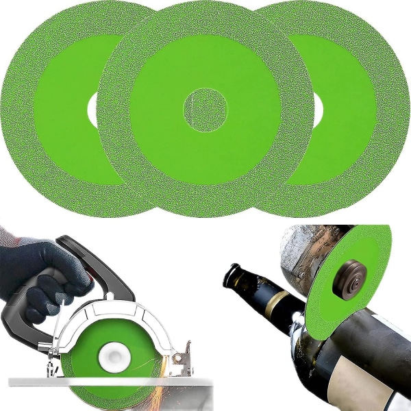 4-zoll-glastrennscheiben, Dünne Sägeblätter, Für Winkelschleifer Zum Schneiden Von Glas Und Keramik (farbe: 3er-pack)
