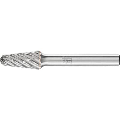 Hartmetall Hochleistungsfrässtift steel Rundbogen kel ø 10x20mm Schaft-Ø 6 mm für Stahl - Pferd