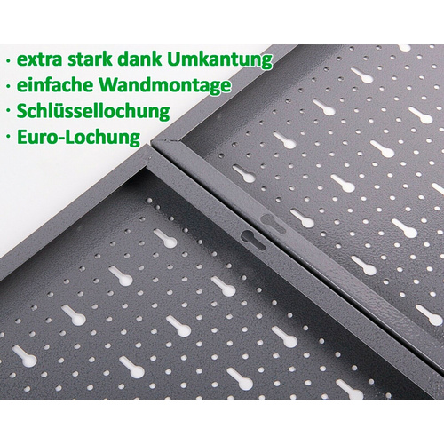 Ondis24 Werkstatt-Set »Basic Pro«, anthrazit-lichtgrau, Metall