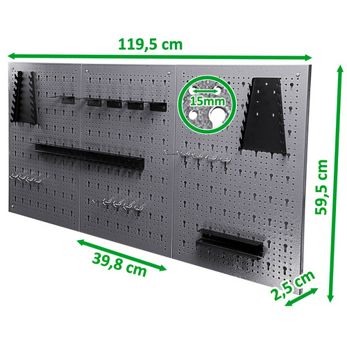 Ondis24 Werkstatt-Set »Basic Pro«, anthrazit-lichtgrau, Metall Bild 2