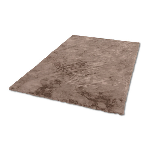 SCHÖNER WOHNEN KOLLEKTION Deko-Fell »Tender«, BxL: 160 x 230 cm, Polyester - braun