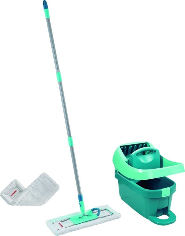 Leifheit Bodenwisch-Komplett-Set Profi XL Mobile mit Staubbezug 42 cm Wischbreite