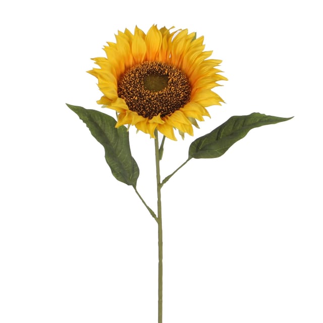 Mica Decorations künstliche Blume Sonnenblume gelb 70 cm