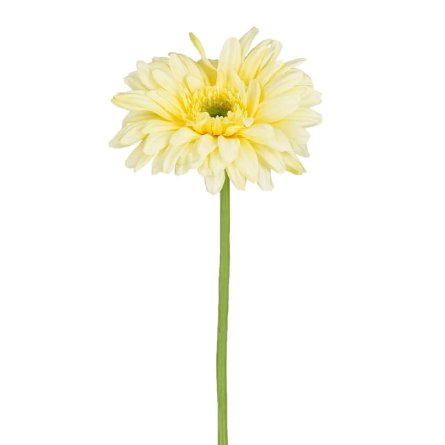 Mica Decorations künstliche Blume Gerbera gelb 60 cm