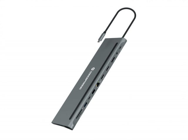 CONCEPTRONIC Dock USB-C-HDMI,DP,GbE,USB3.0/2.0,PD 0.18m gr (DONN17G)