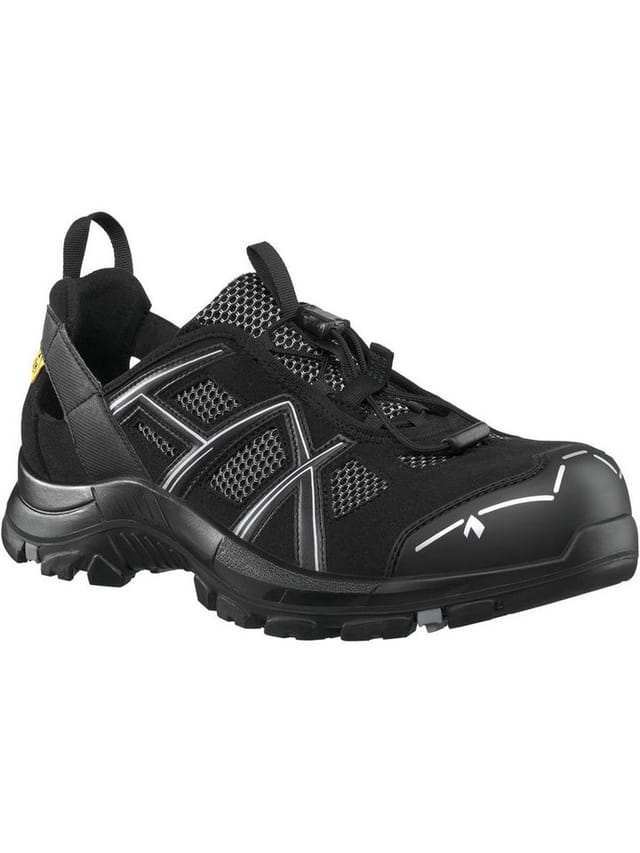 Haix - Sicherheitsschuh be Safety 61.1 Gr.9,5 (44) W.medium schwarz/silber S1P hro