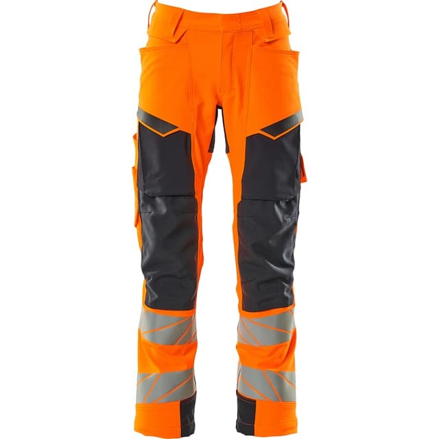 Hose mit Knietaschen 19079-511-14010 Gr. 82C52 hi-vis orange/schwarzblau - Mascot
