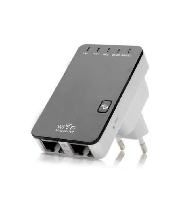 Trade Shop Traesio - Trade Shop - mini wireless router n funktion wps access point und wifi repeater 300 mbps -