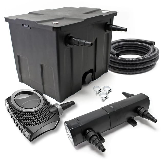Sunsun Cbf-350 Cuv-236 36W Set Neo10000 Pumpe Schlauch Teichfilterset