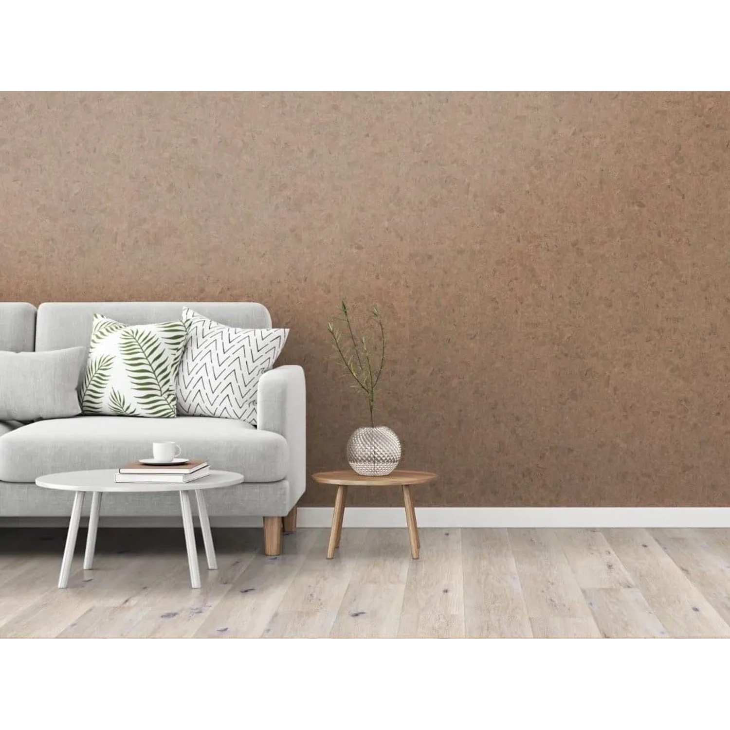 Granorte Kork Wandfliese Wabi Sahara mit CORKGUARD-Oberfläche