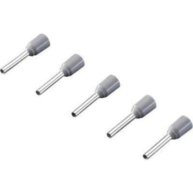 Rittal Aderendhülse Grau 1 x 0,75 mm² x 12 mm 1000 Stück