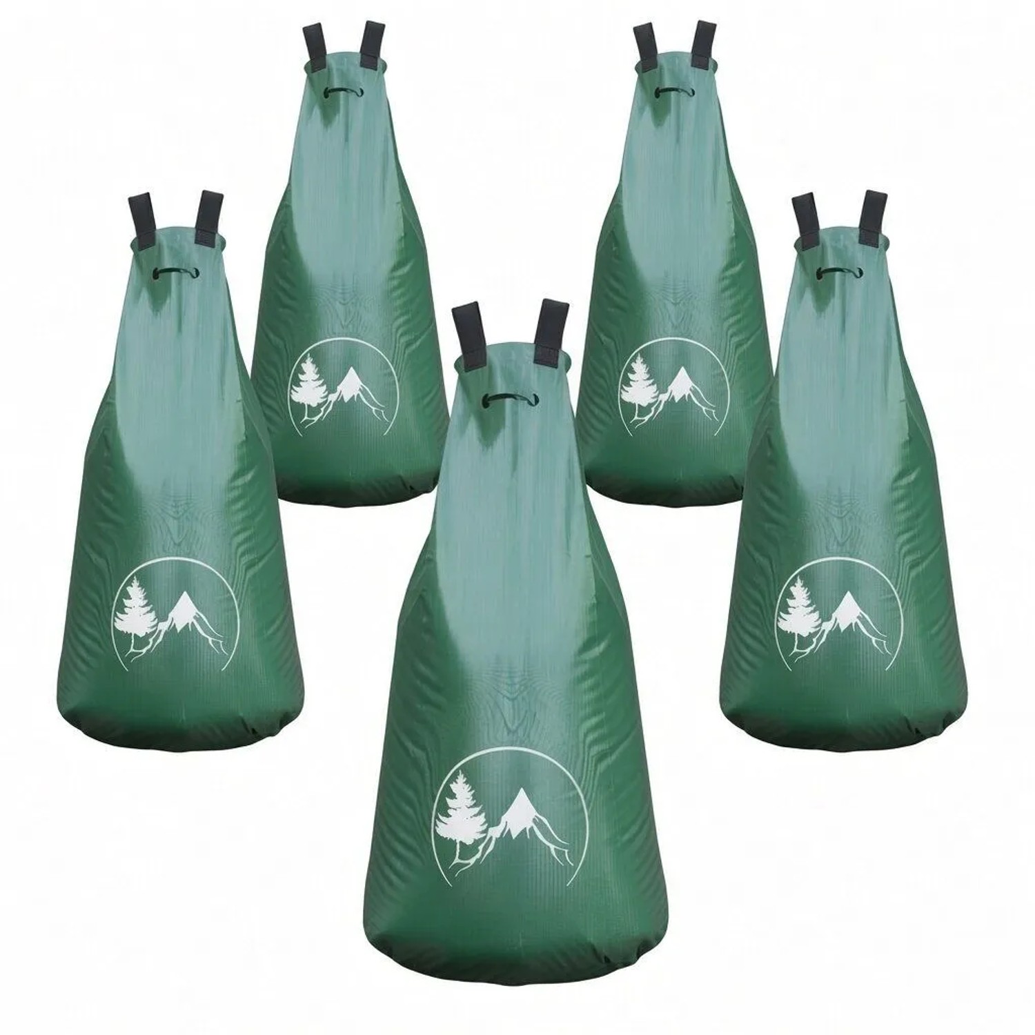TTL GARDEN Bewässerungssack für Bäume 100 L 5er Set Baumbewässerung Wassersack Wassertasche Bewässerungssystem Baumsack