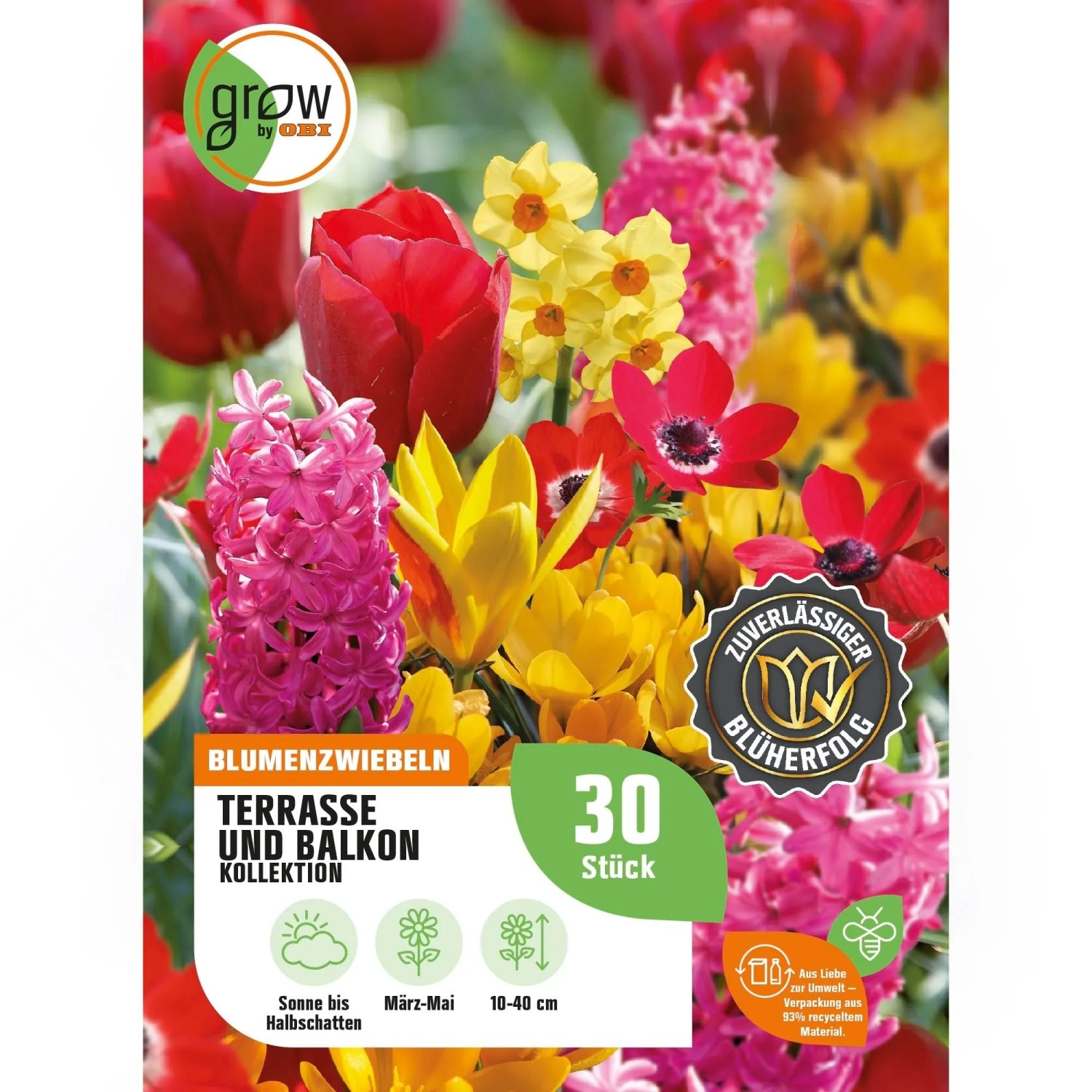 GROW by OBI Terrasse-Kollektion 30 Stück