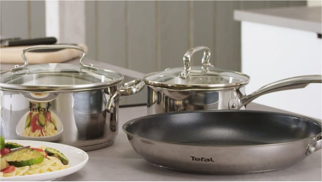 Tefal Duetto+ Pfanne schwarz 28 cm antihaftbeschichtet
