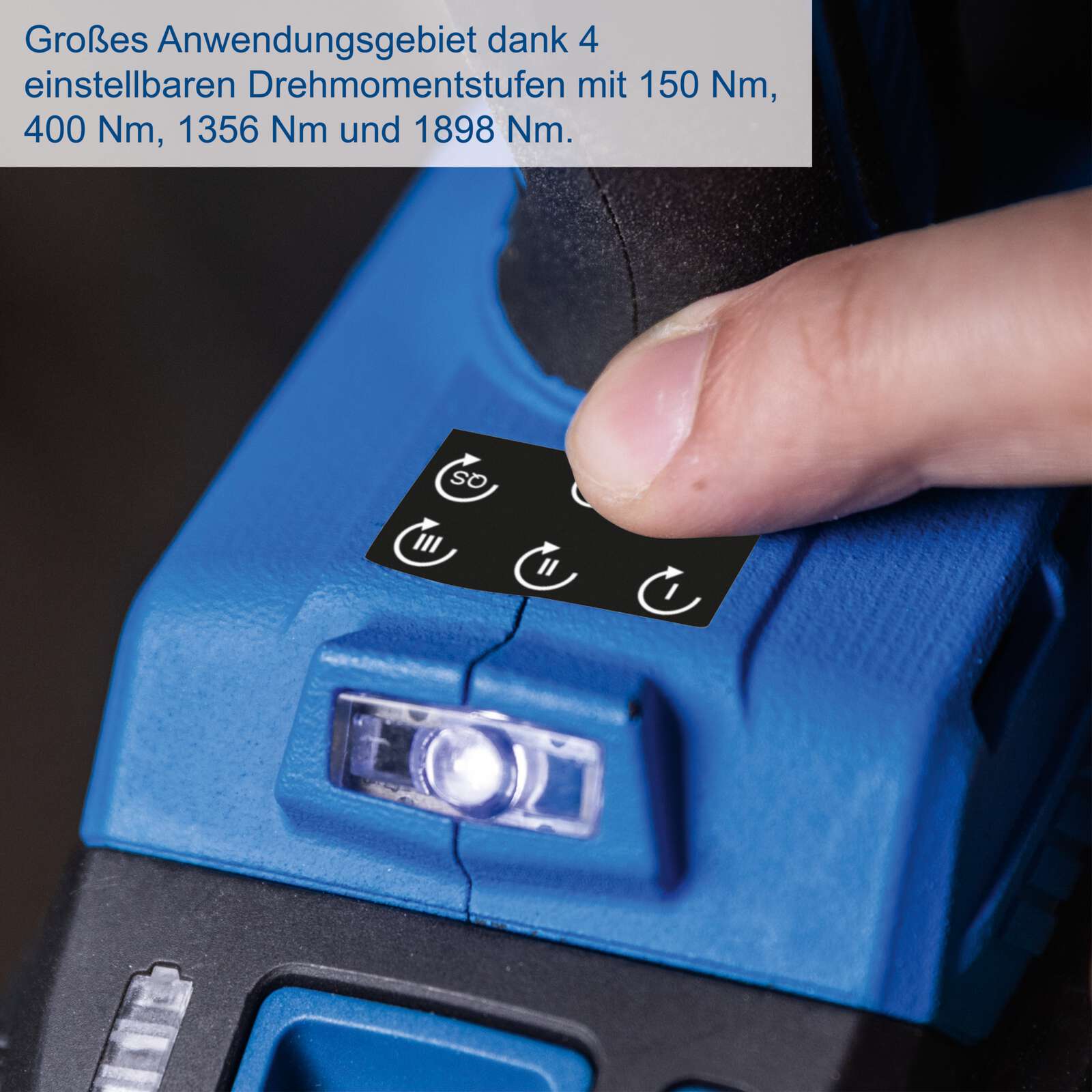 1/2 Zoll Akku-Schlagschrauber BC-IW1350-X Scheppach - 20V | 500-1900bpm Schlagzahl | 3 Stecknüsse | inkl. 4Ah Akku + 2,4A Ladegerät