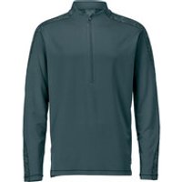 22681-618 T-Shirt, Langarm, mit kurzem Reißverschluss, waldgrün, 5XL Bild 2