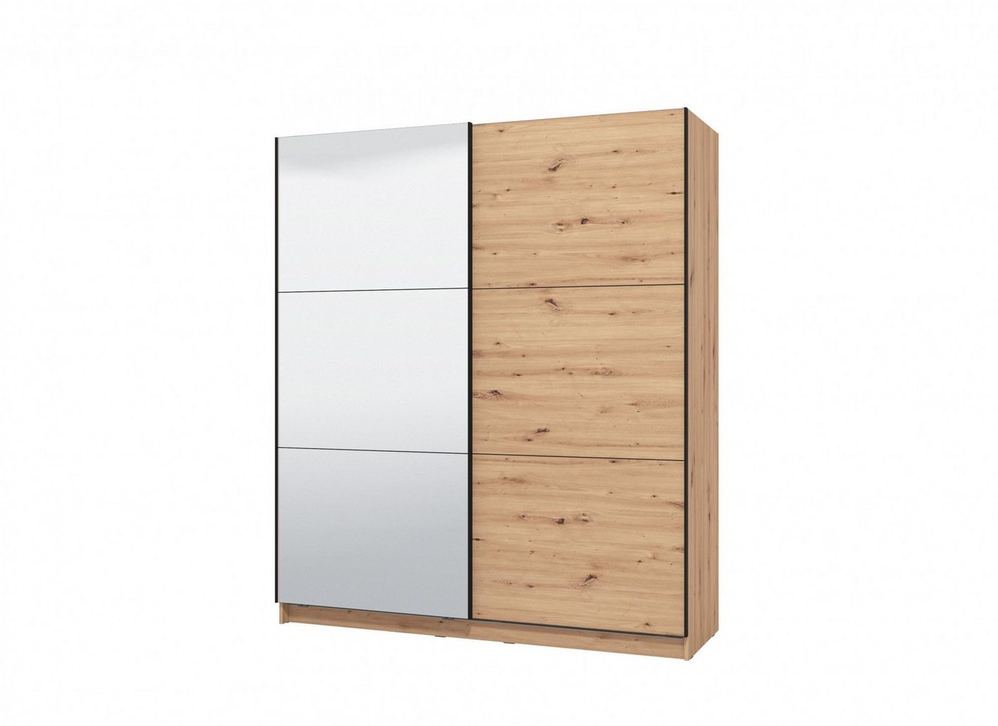 OTTO home Schwebetürenschrank Sierra Kleiderschrank mit Spiegel Garderobe Topseller INKLUSIVE Inneneinteilung, FSC®-Zertifiziert, OTTOs Choice Bild 3