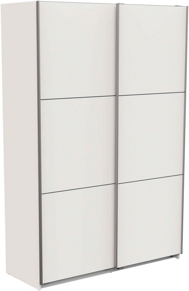 Demeyere GROUP Schiebetürenschrank Alhambra (B/H/T ca. 148/224/60cm) viel Stauraum, 2 Kleiderstangen aus Stahl, viele Ablageflächen Bild 2