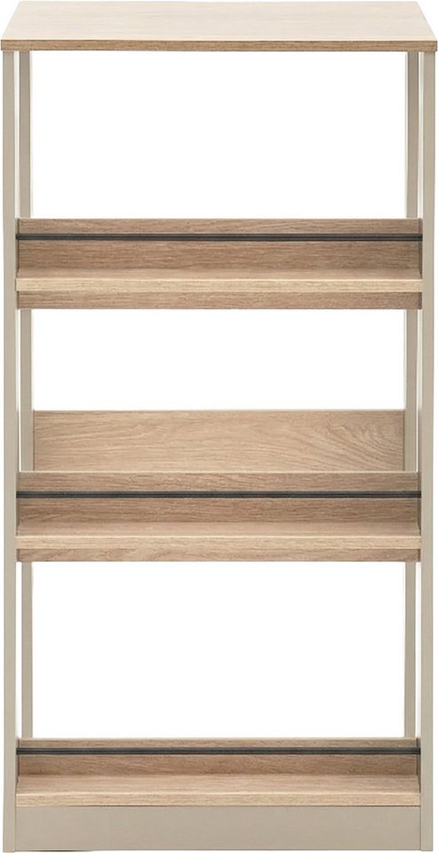 KOCHSTATION Küchentisch KS-Kolari (1-St), Breite 58 cm, mit 3 offenen Fächern