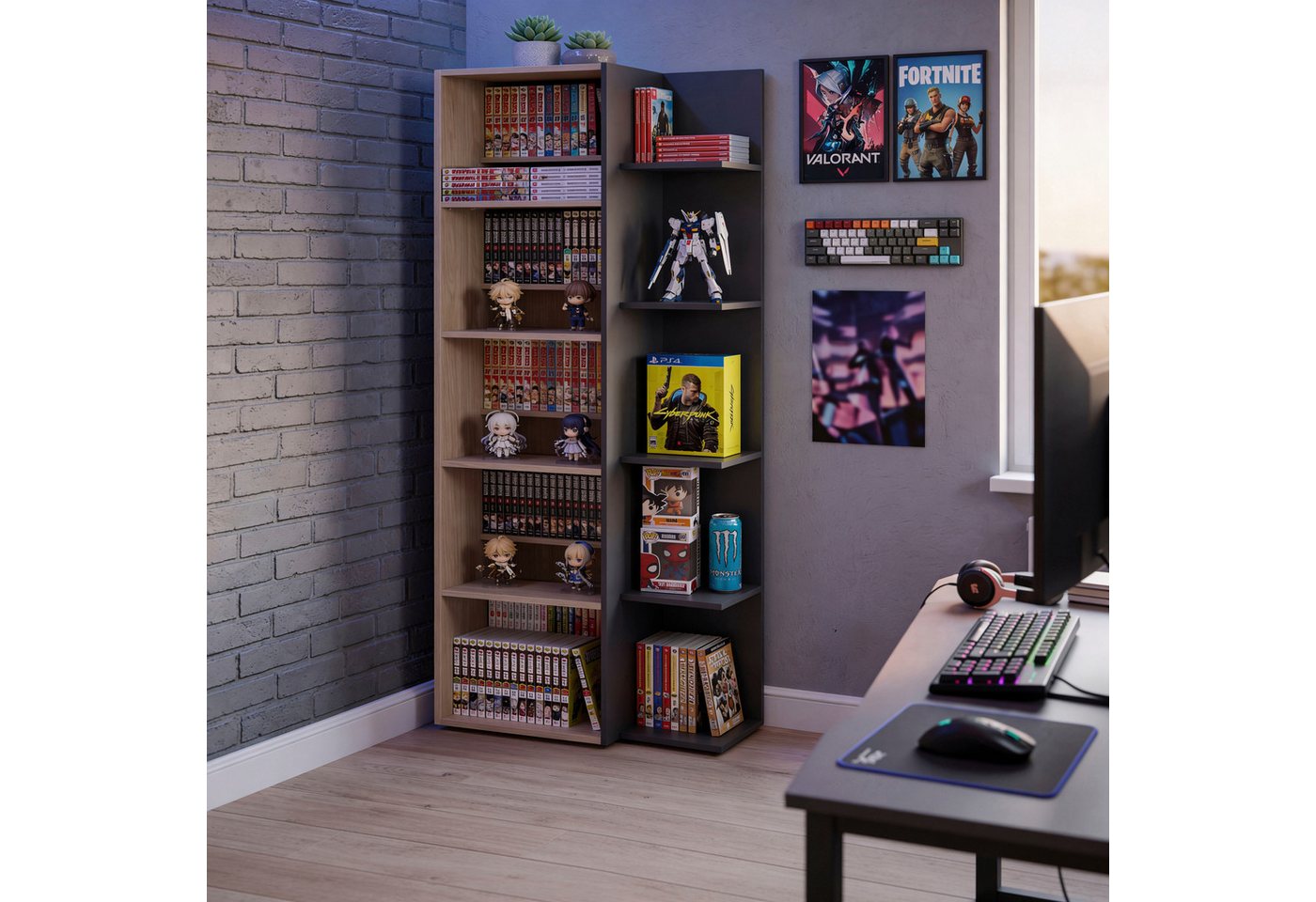 Gami Bücherregal MANGA, die spezielle Manga-Bibliothek Bild 5