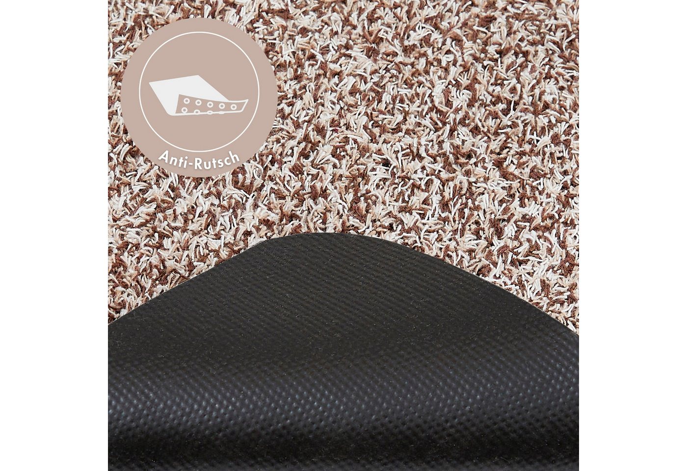 Andiamo Fußmatte Samson, rechteckig, Höhe: 6 mm, Schmutzfangmatte, waschbar, rutschhemmend, auch als 2er Set erhältlich Bild 5