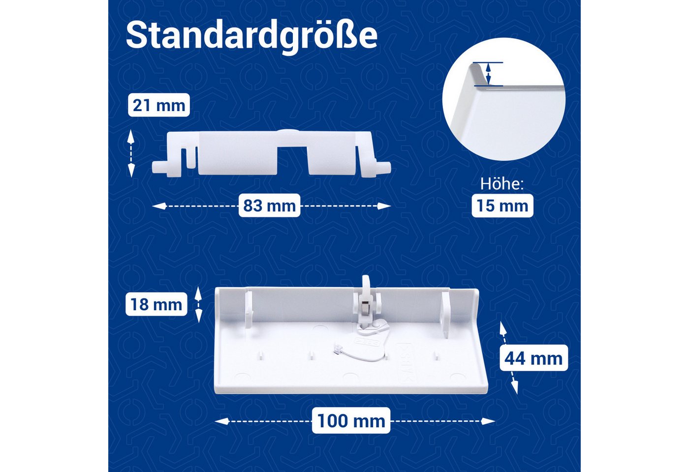 BOSCH Türgriff Handgriff 00059129 Frosterfachgriff Türgrifffeder, für Gefrierfach Kühlschrank Bild 3