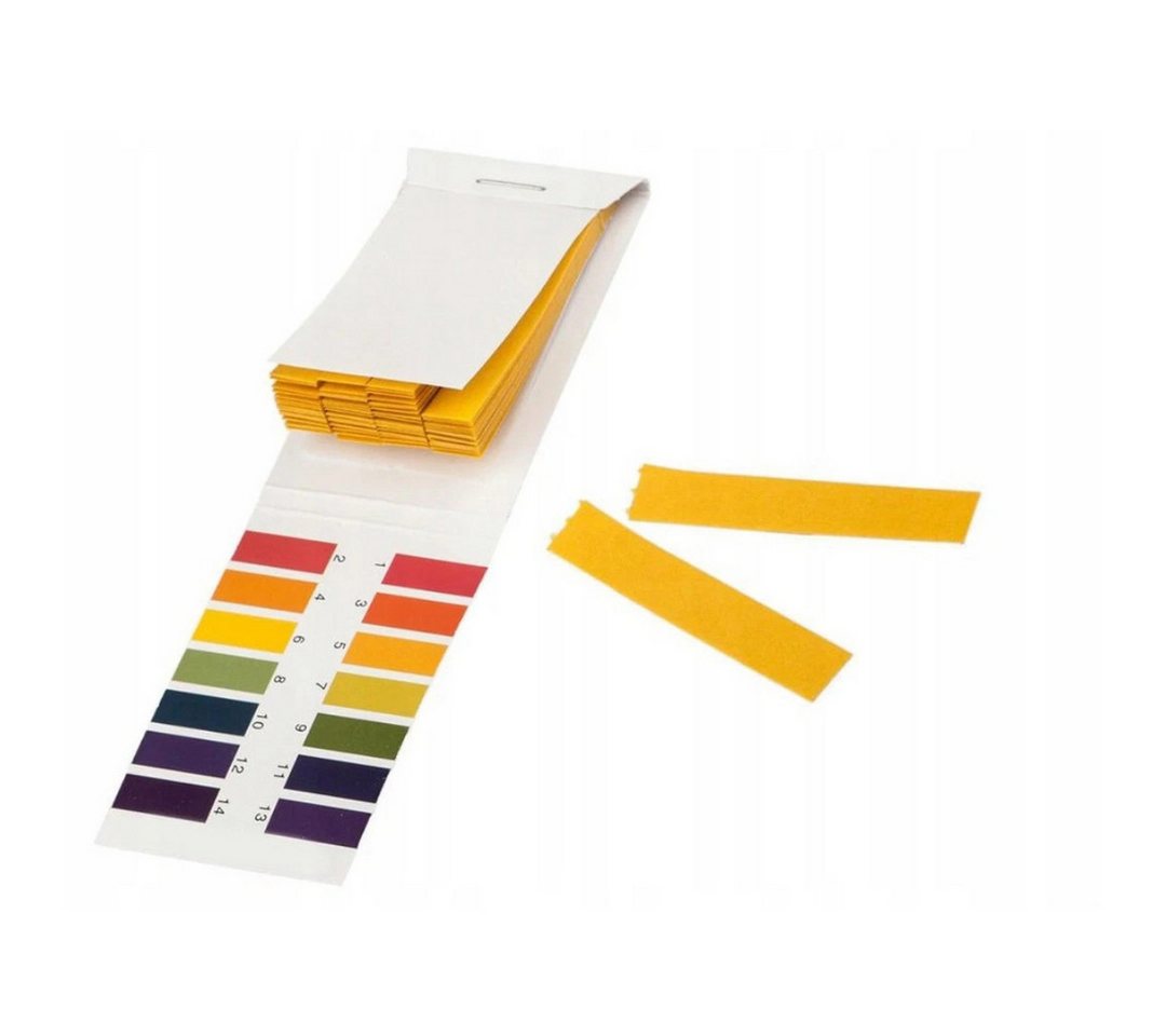 VERK GROUP Aquarium-Wassertest 80x pH-Wert Teststreifen Lackmuspapier Aquarium Teich Pool, Teststreifen, 80-tlg., 80 Teststreifen zur pH-Wert-Bestimmung, Einfache Anwendung, schnelle pH-Wert-Bestimmung, Farbauswertung Bild 4