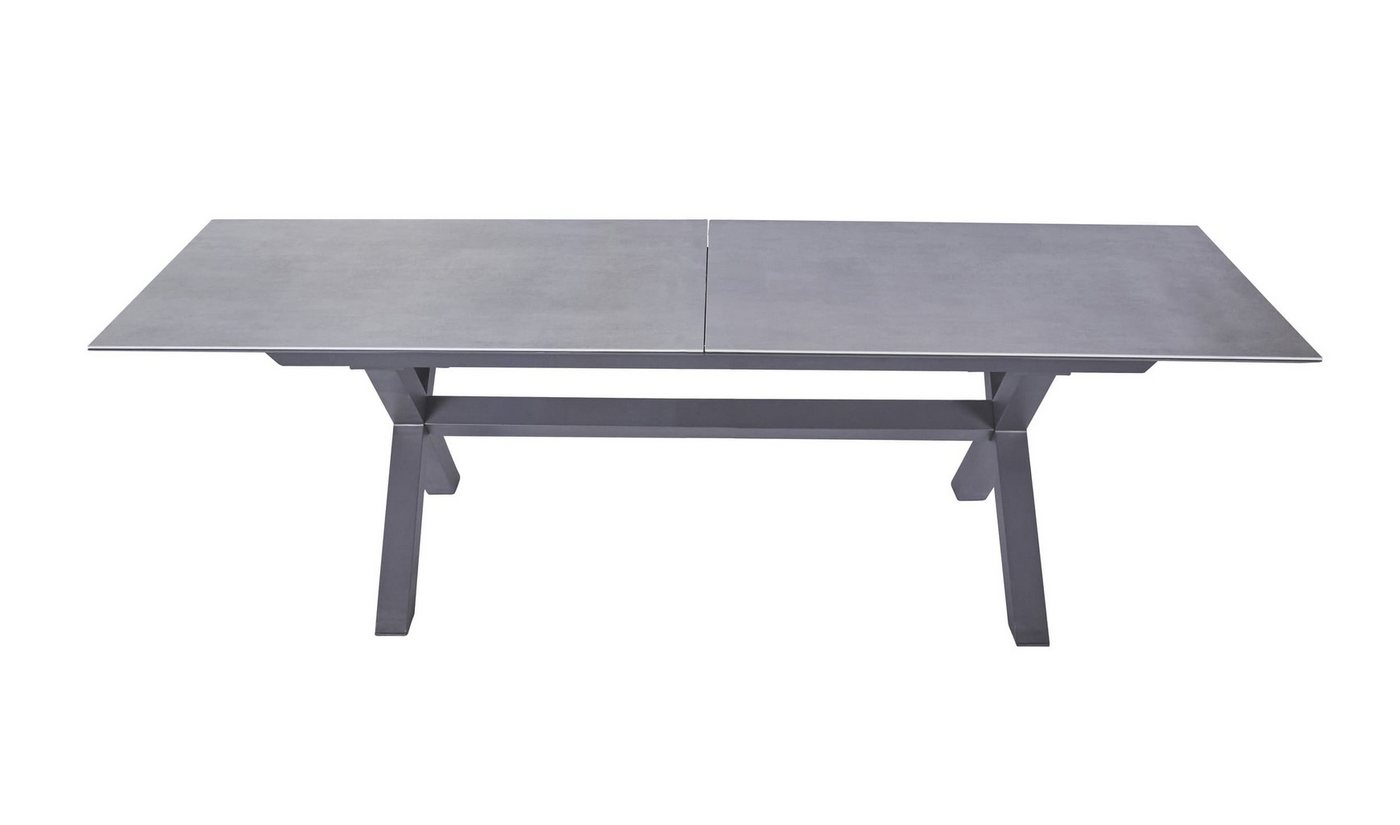 LC Garden Gartentisch »Vancouver« Gartentisch 200/260x100cm anthrazit/grau