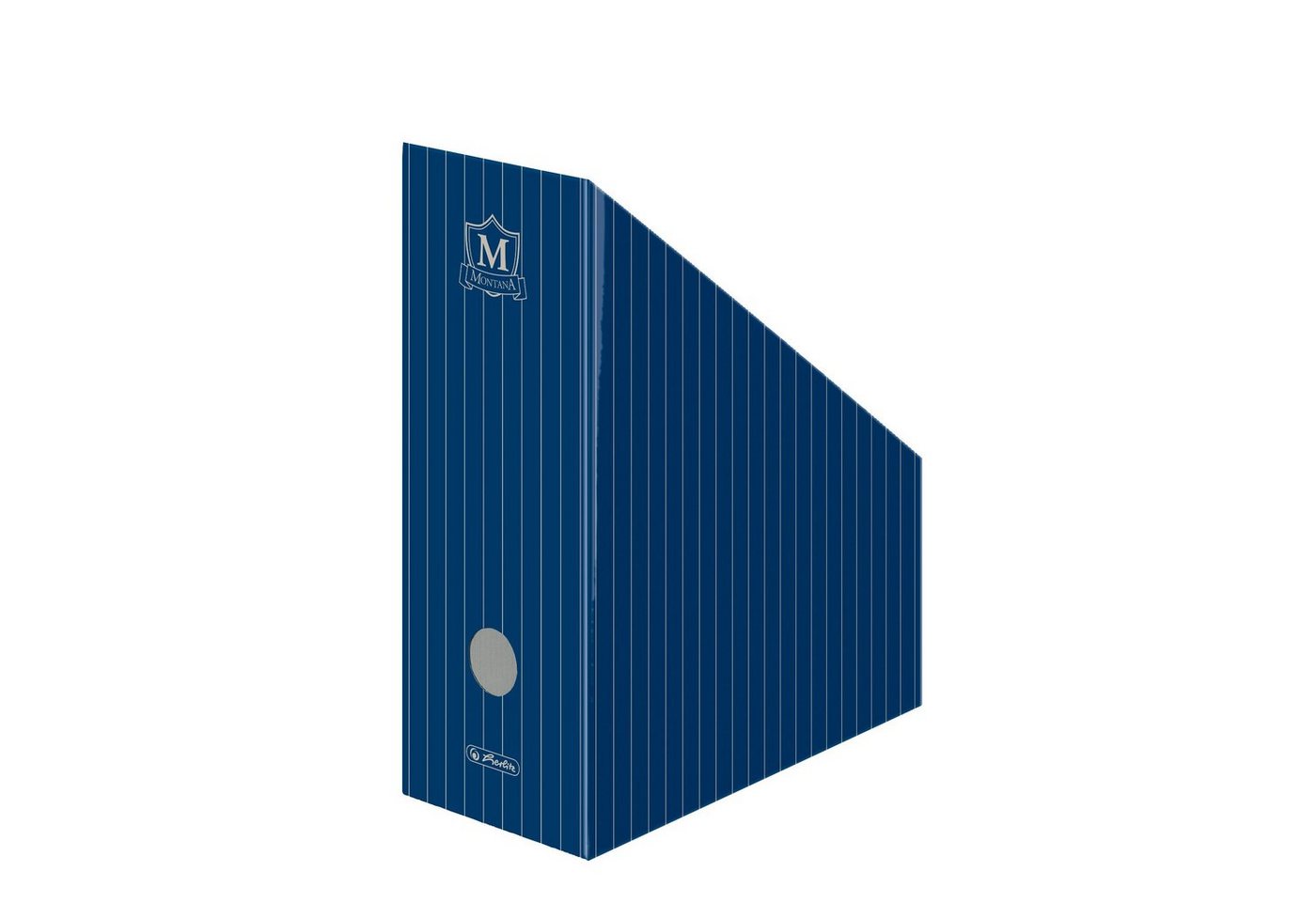 Herlitz Aktenordner 5 Herlitz Stehsammler "Montana" / Stehordner / DIN A4 / Farbe: blau