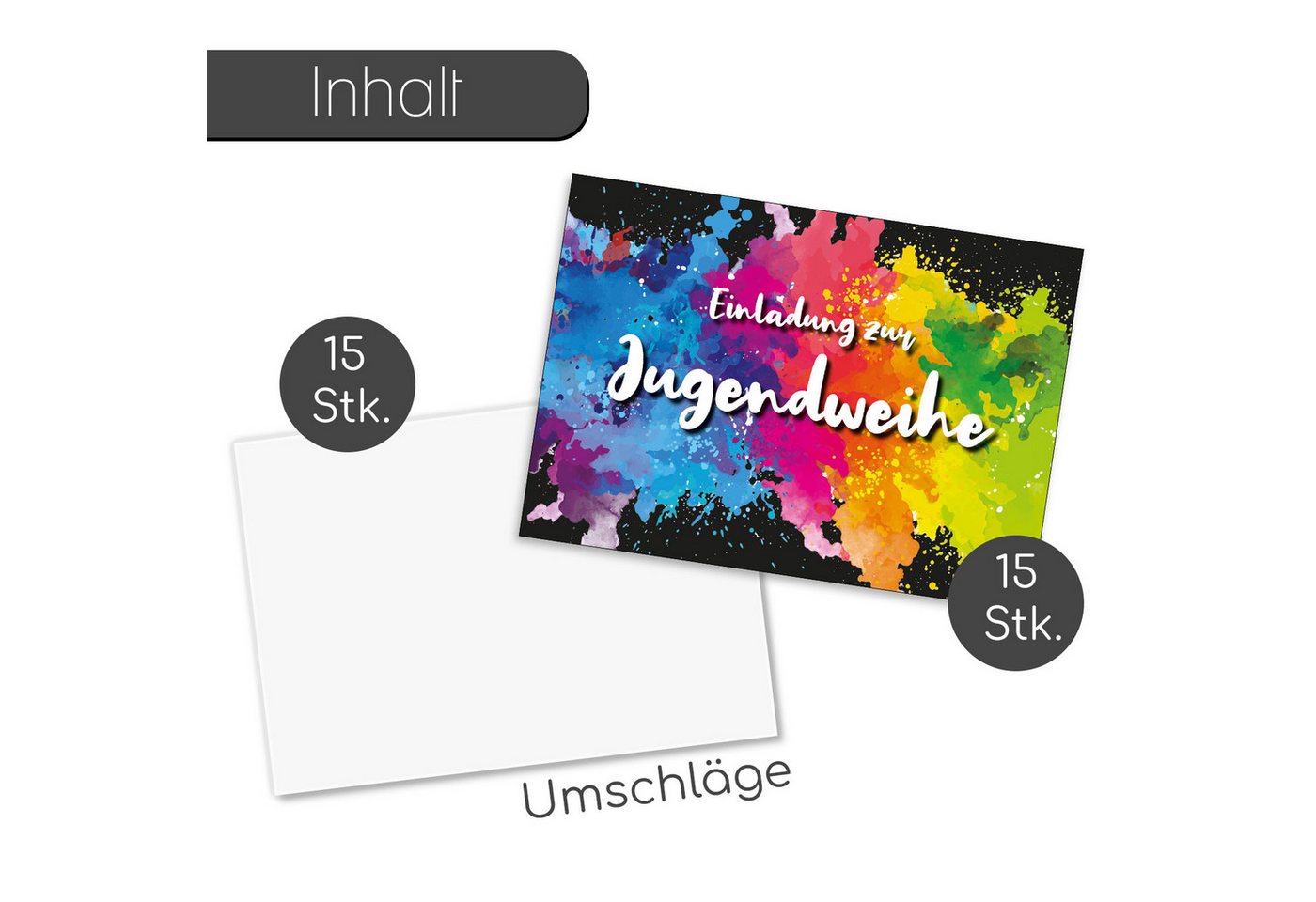 younikat Grußkarten Karten zur Jugendweihe
