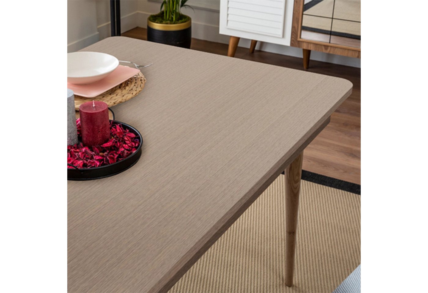 Mejale Vinyltapete Selbstklebende Tapete Holzoptik, PVC Wasserdicht Selbstklebefolie Bild 2