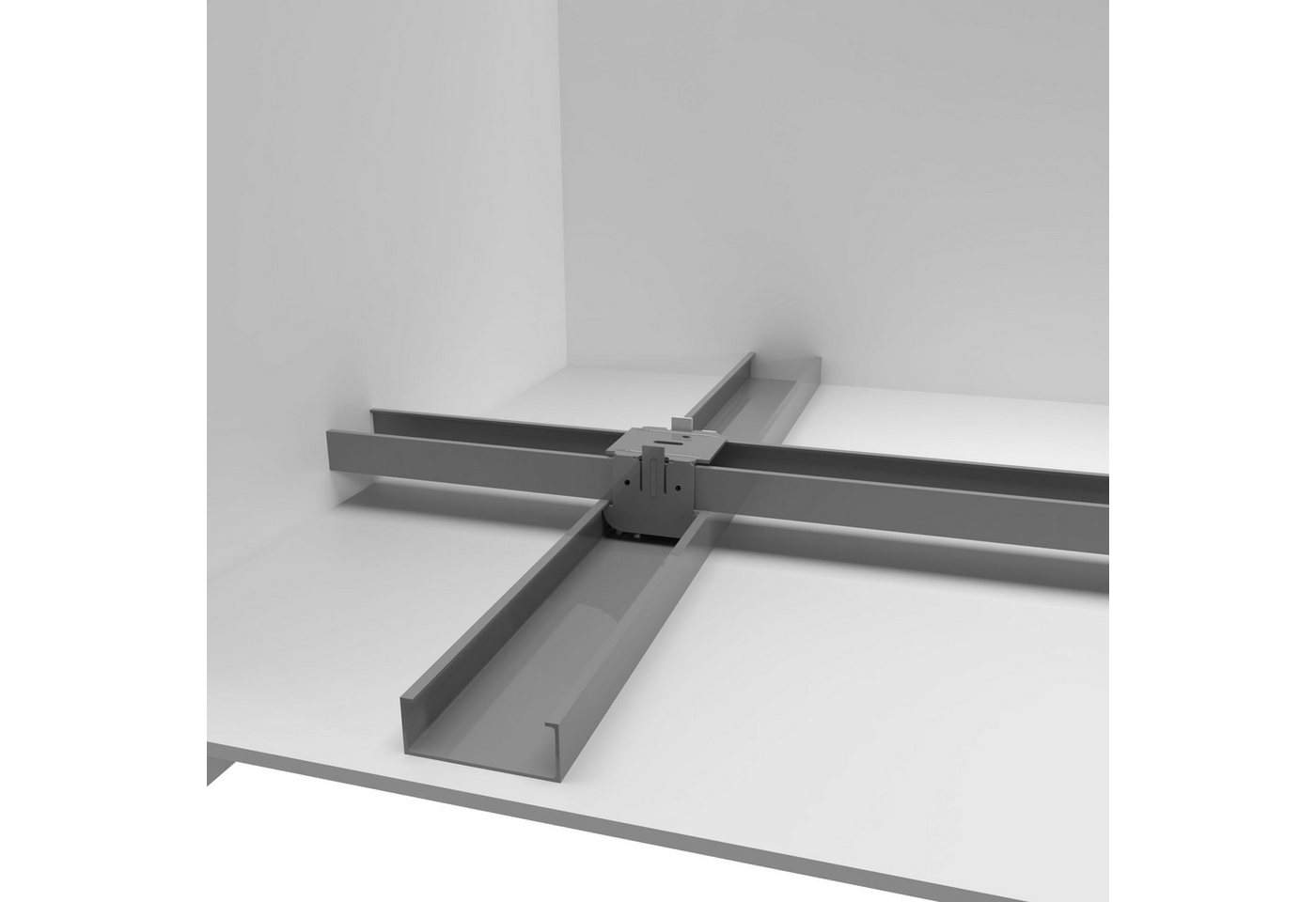 doitBau Deckenprofil 100x Kreuzverbinder für CD-Profil (100-St)