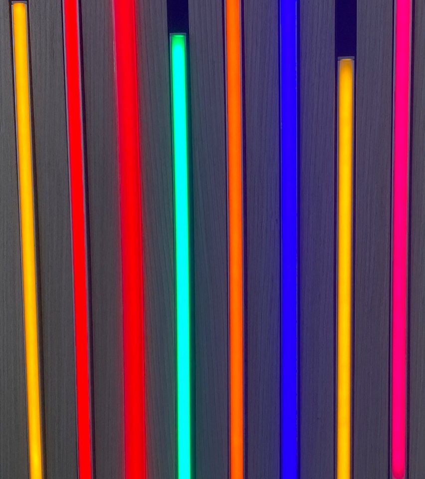 XENON LED Dekolicht 7512 LED Leuchte Kunststoff Schiene weiß 6x100cm Netzteil Neutral Weiß, Xenon / Kalt Weiß Bild 3