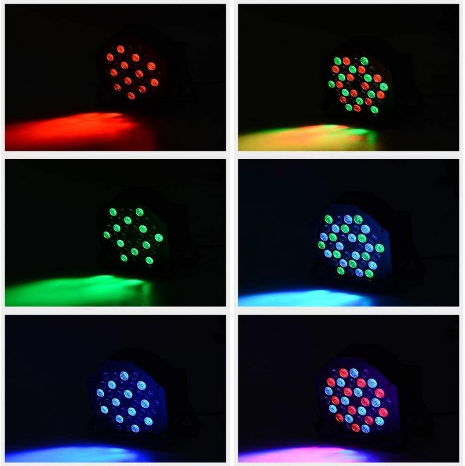 GarveeMore LED Discolicht 36LEDs Disco Partylicht DMX & Fernbedienung für Events Bild 3