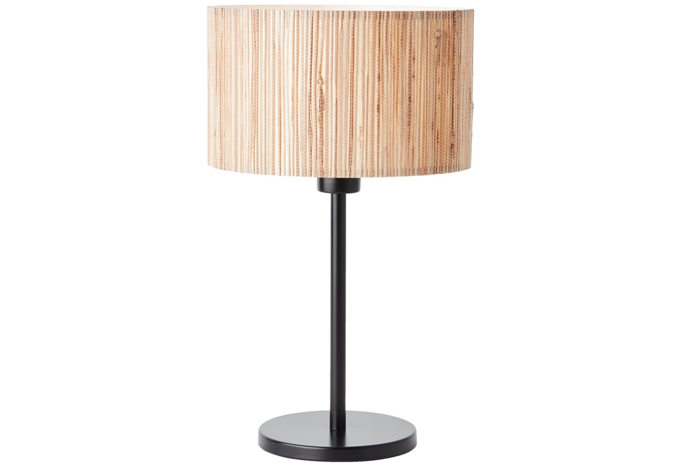 Lightbox Tischleuchte, ohne Leuchtmittel, Nachttischlampe, 41 cm Höhe, Ø 25 cm, E27, max. 52 W, Seegras Bild 3