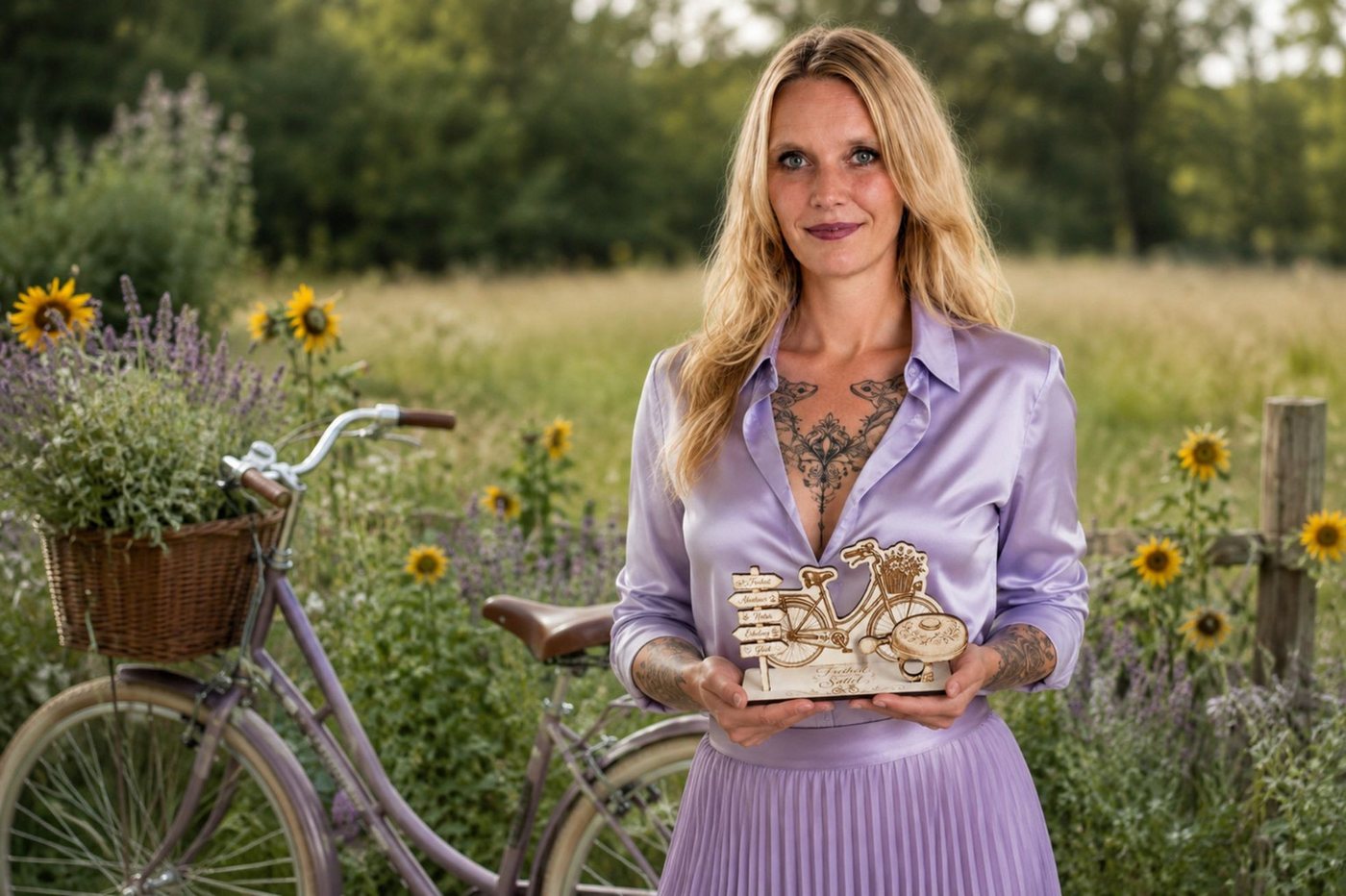Dekolando Geschenkkarte Geldgeschenk Fahrrad mit Klingel Geschenkidee für Radfahrer 15 x 8 cm Bild 3