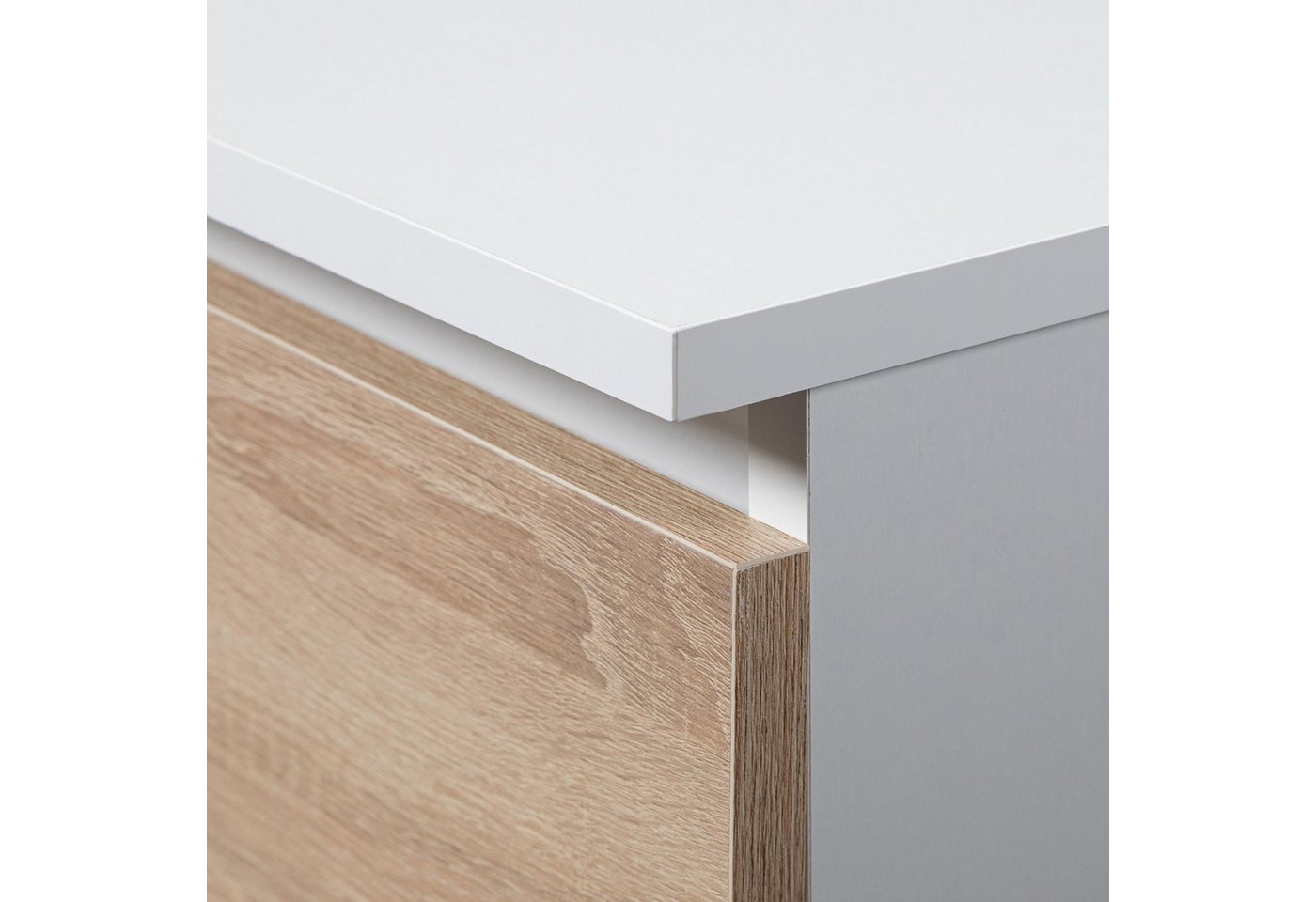 Raumhirsch Furniture Standregal - Modernes Design für jedes Zimmer - Bücherregal, Hochwertige Laminatplatte, Maße: 180 x 60 x 30 cm, Selbstmontage Bild 5