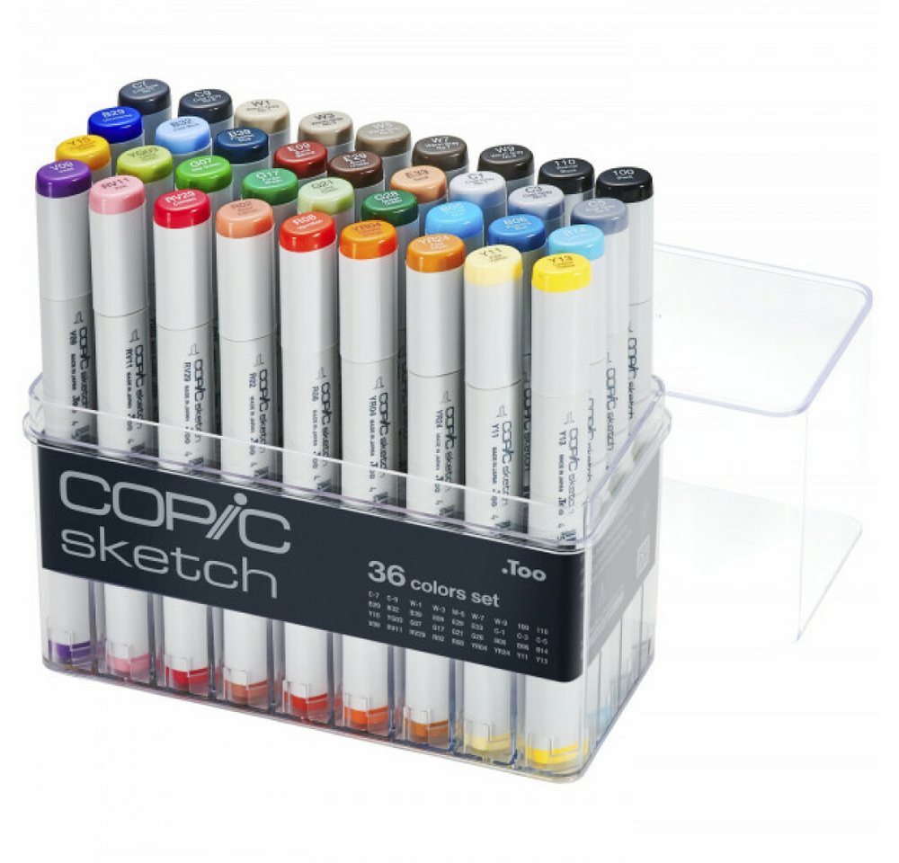 COPIC Marker Sketch Set 36St - Künstlerstifte, (1-tlg)