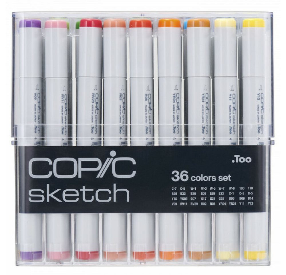 COPIC Marker Sketch Set 36St - Künstlerstifte, (1-tlg) Bild 5