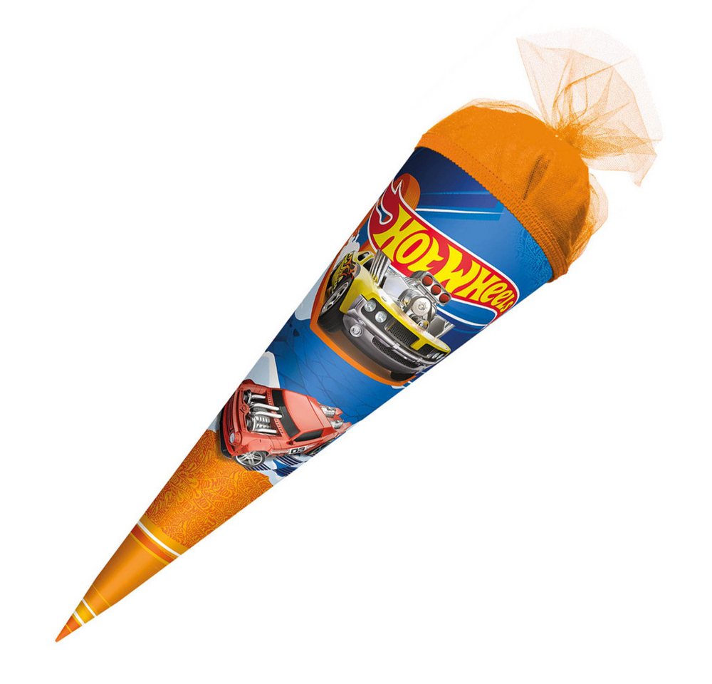 Roth Schultüte Roth Schultüte Hot Wheels rund Tüllverschluss 35cm