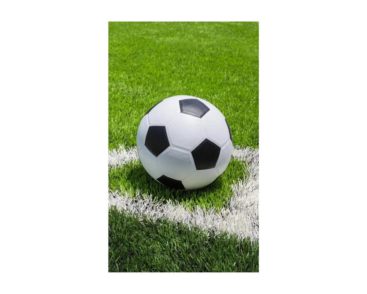 Wisam Badetücher Fußball Corner Handtuch, Gesichtstuch, Handtuch 30x50cm, 100% Baumwolle (1-St)