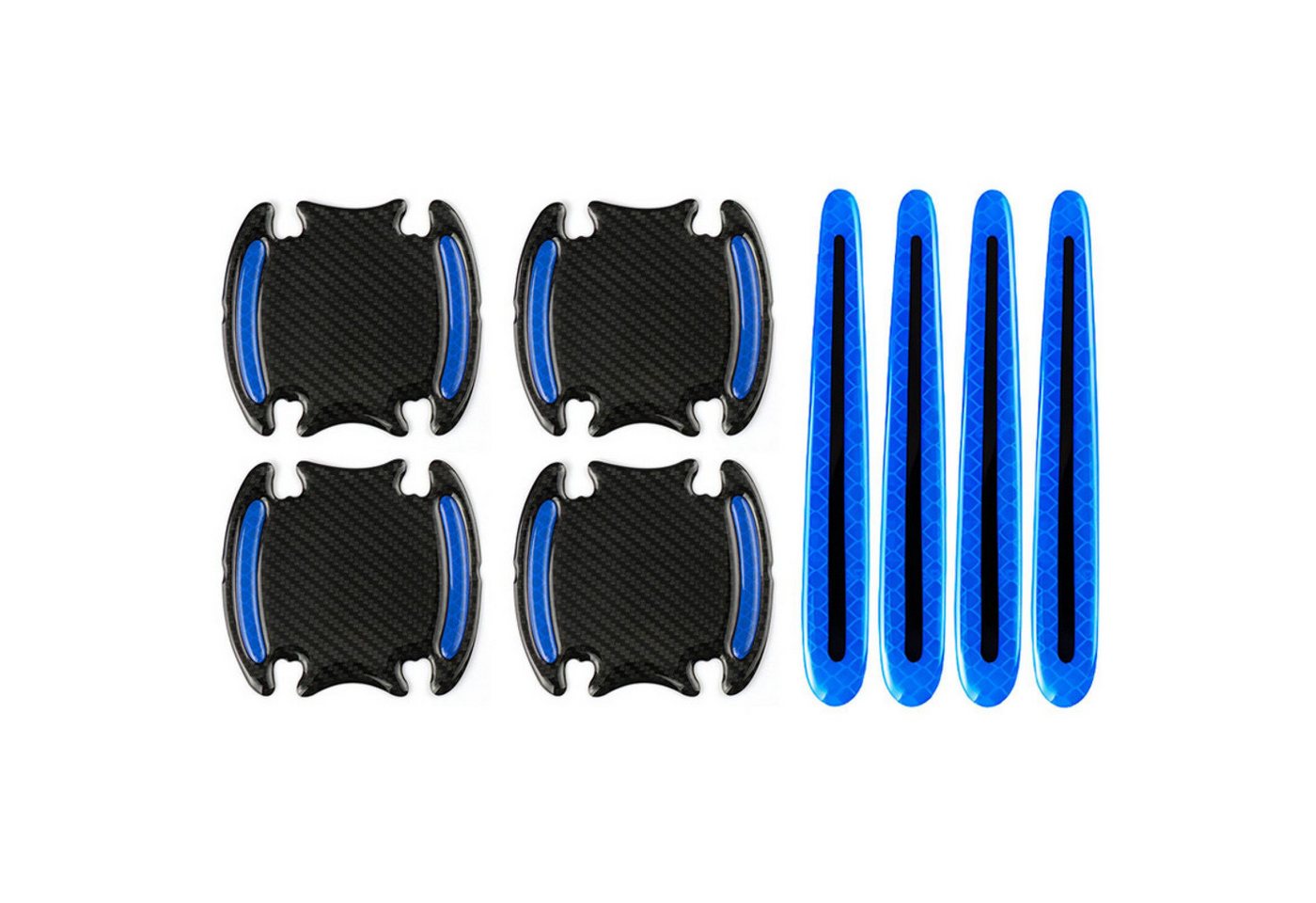 FELIXLEO Aufkleber Aufkleber Universal Auto Türgriff Lackschutzfolie selbstklebend, (16tlg) Bild 3