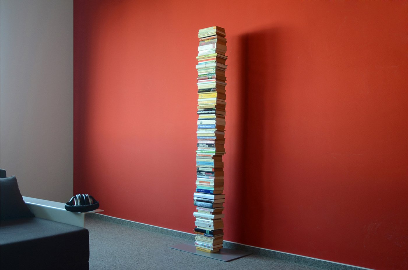Radius Bücherturm Booksbaum 2 mit Standfuß groß Bild 4